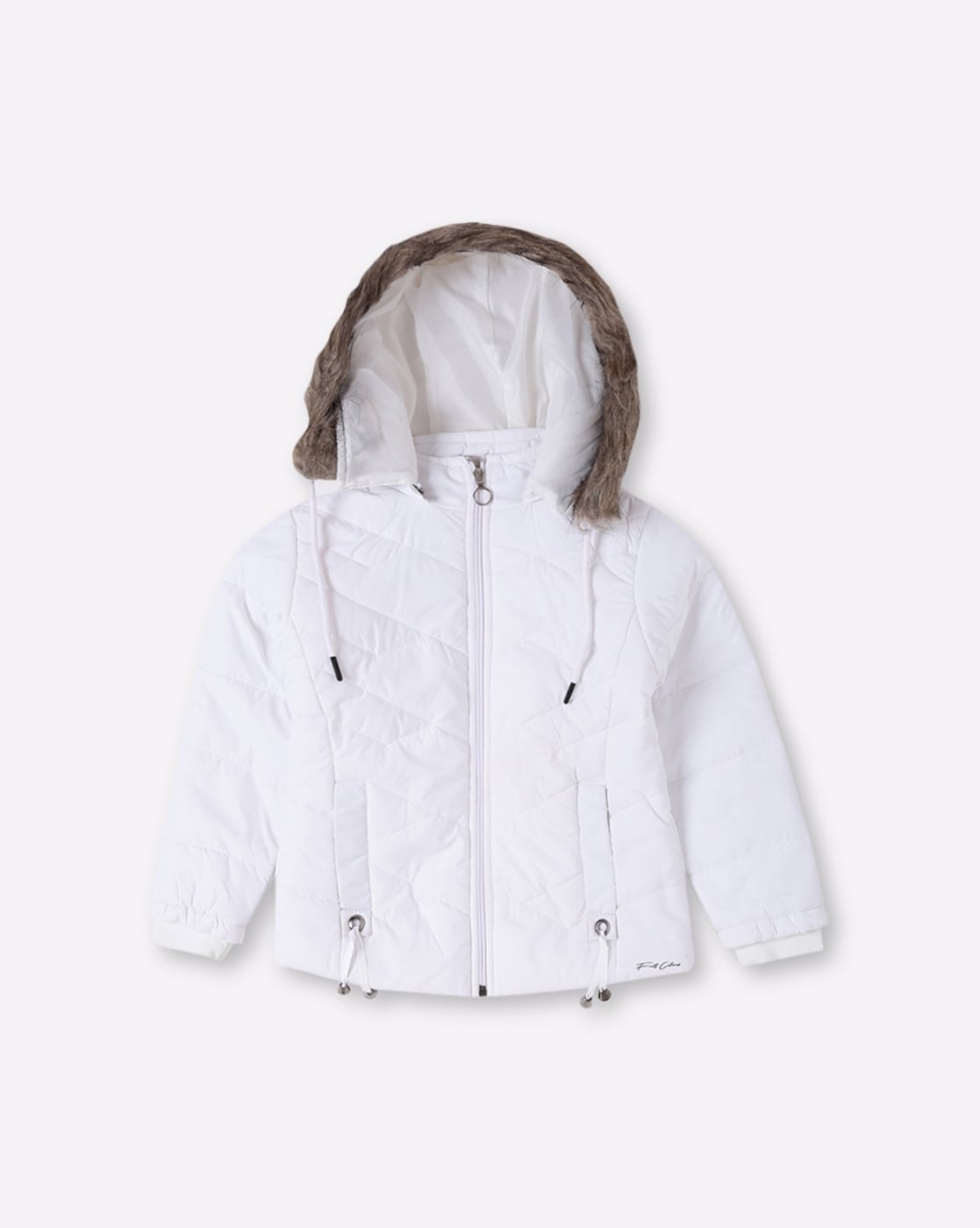 Woman Winter White Color MID-Long Length Faux-Fur Hood Outdoor Coat - China  Women Jacket and Women Coat price | Made-in-China.com