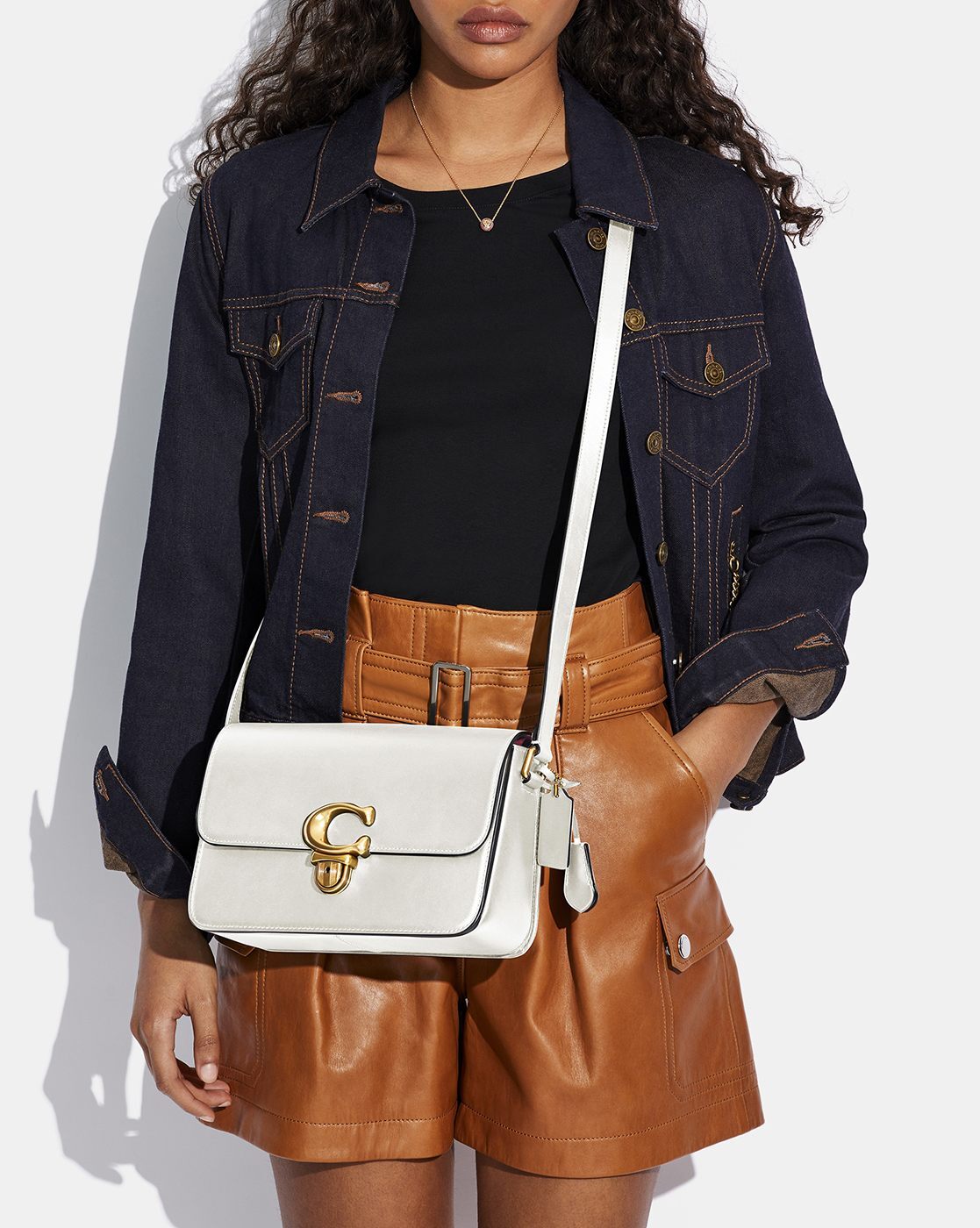 Fashion Look Featuring Coach Shoulder Bags and Club Monaco Earrings by  leftylivinglife - ShopStyle
