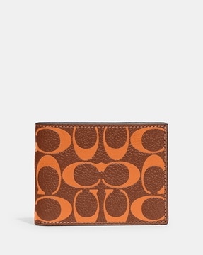 Tory Burch T Monogram Patent Embossed Bi-Fold Wallet