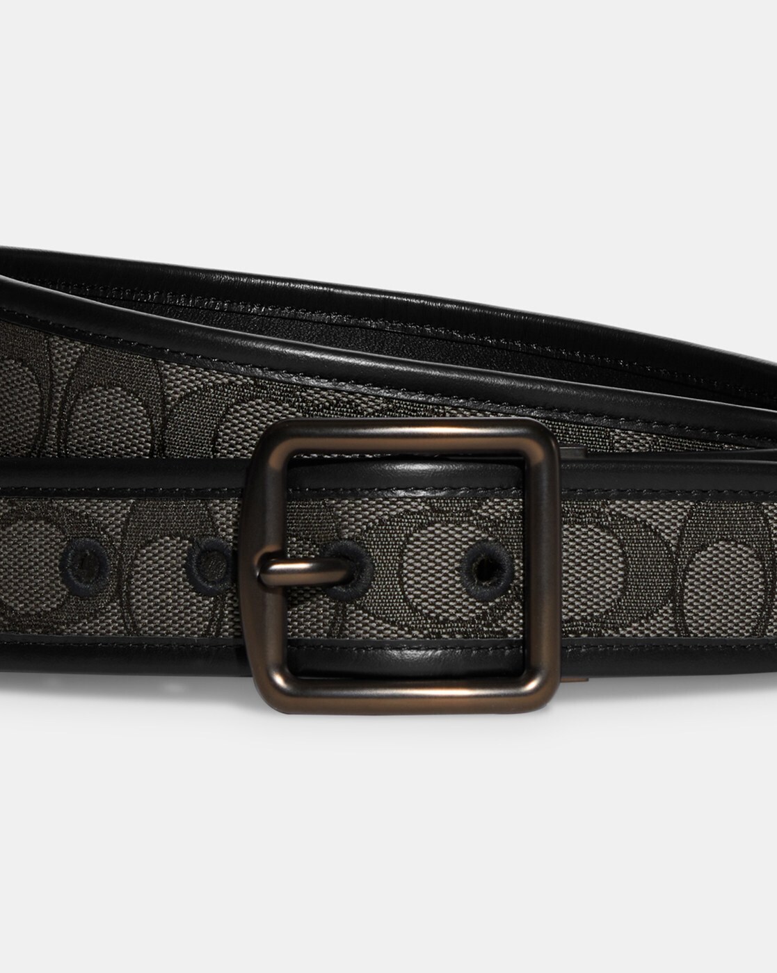 Textured Belt – Signature Buckle