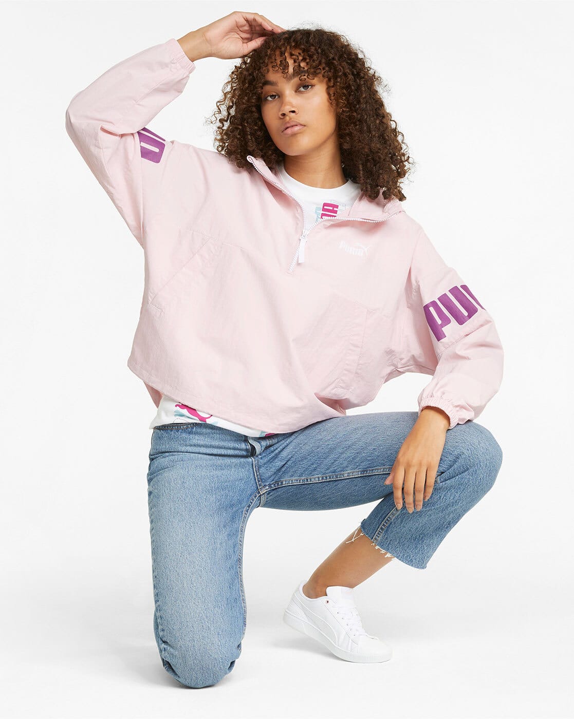 Buy Chalk Pink Jackets & Coats for Women by Puma Online | Ajio.com