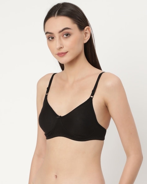 Shyle Black Yellow Ladiess Bra - Get Best Price from Manufacturers &  Suppliers in India