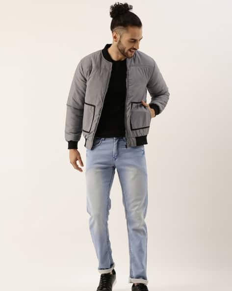 Buy Grey Jackets Coats for Men by Campus Sutra Online