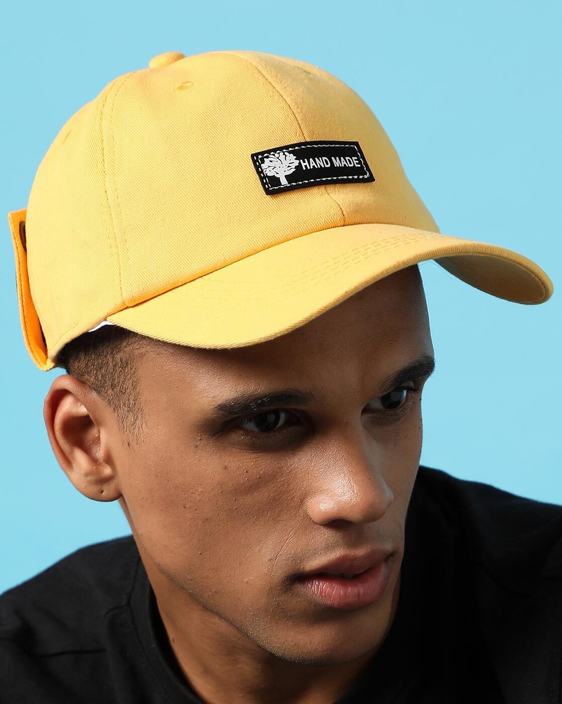 Yellow best sale baseball caps