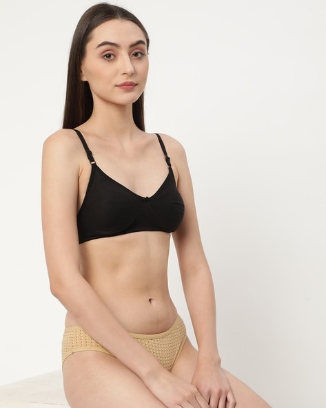 Buy Brand Print T-shirt Sports Bra Online at Best Prices in India - JioMart.