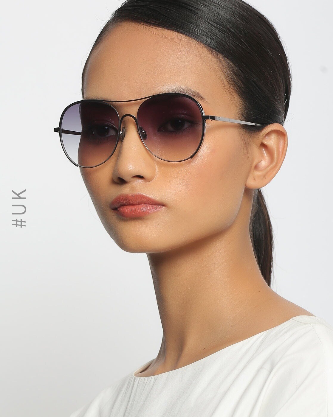 Carlton London Purple Lens & Grey Oversized Sunglasses Uv Protected Le –  Carlton London Online
