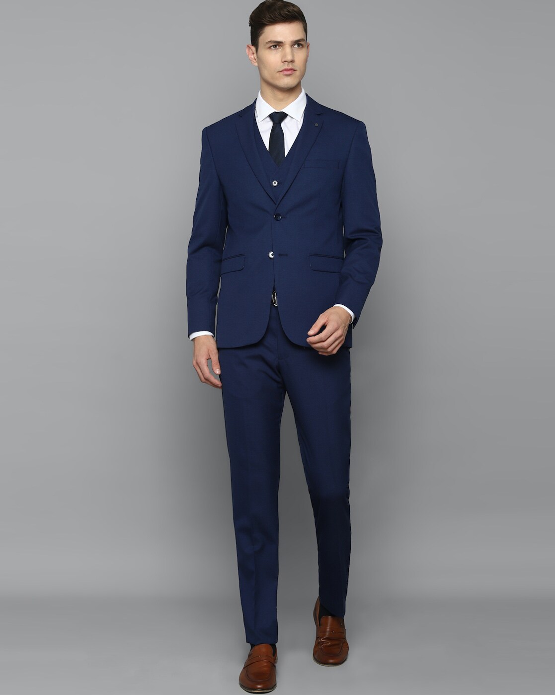 Buy Navy 3P-Suit Sets for Men by LOUIS PHILIPPE Online