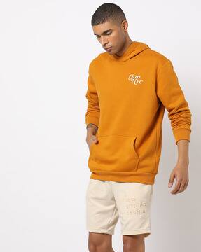 gap mustard yellow hoodie
