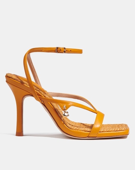 Coach discount sandal heels