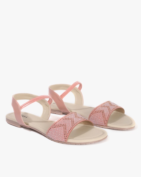 Details more than 81 pink embellished sandals latest - dedaotaonec