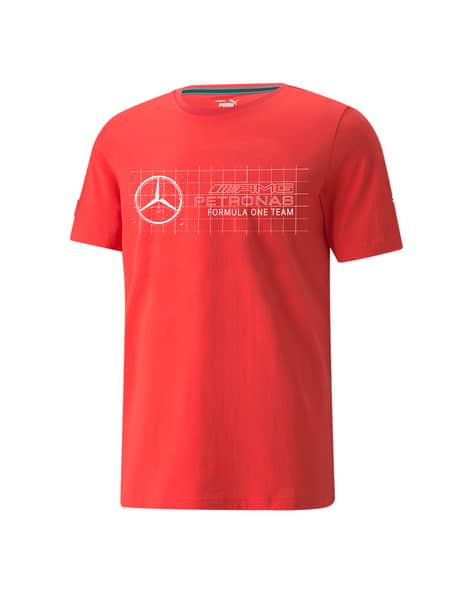 Mercedes F1 Logo Crew-Neck T-Shirt