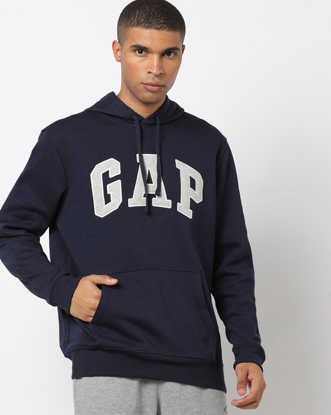 Gap logo on sale fleece hoodie