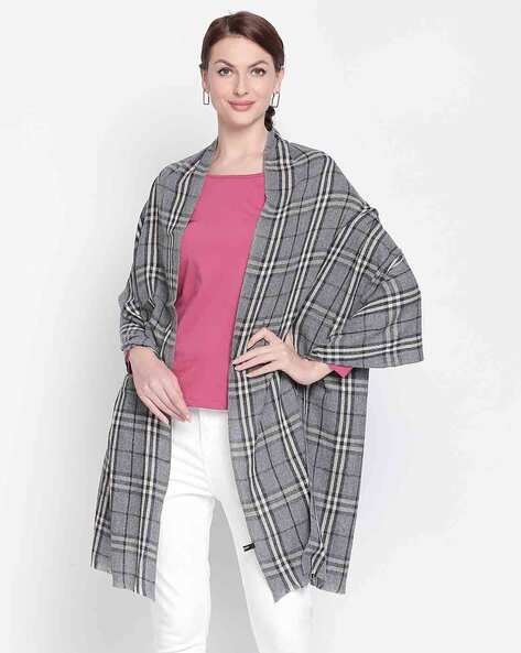 Checked Shawl Price in India