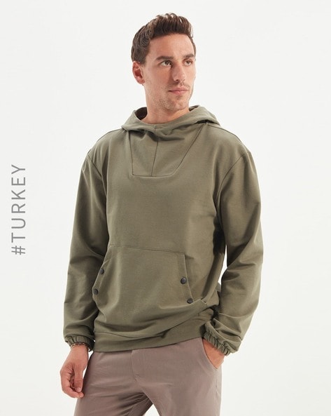 Mens on sale khaki hoodies