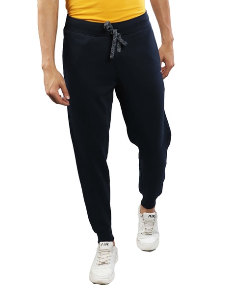 Buy Navy blue Track Pants for Men by T-Base Online