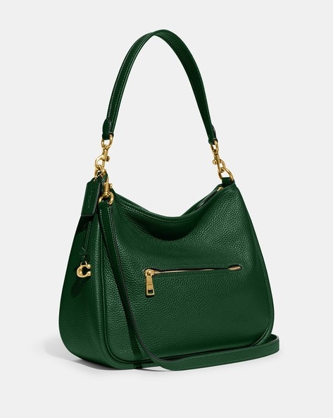 Buy Coach Cary Shoulder Medium Shoulder Bag | Dark Pine Color Women | AJIO  LUXE