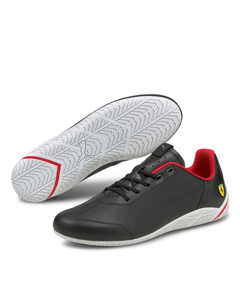 Puma ferrari shoes store black and white