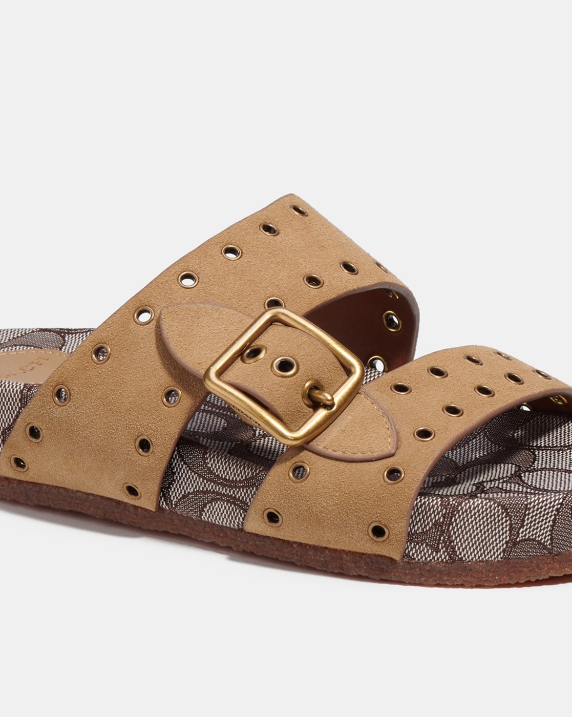 Coach slip on discount sandals