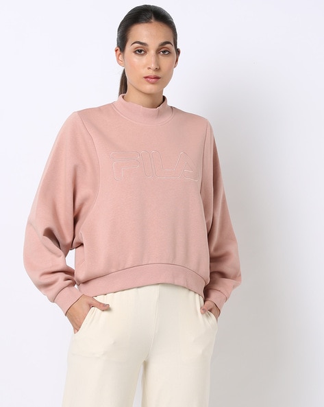 Pink fila clearance sweater