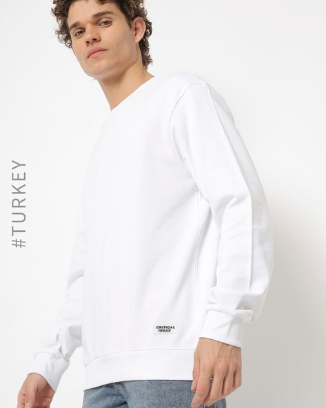 Buy Off White Sweatshirt & Hoodies for Men by LC Waikiki Online