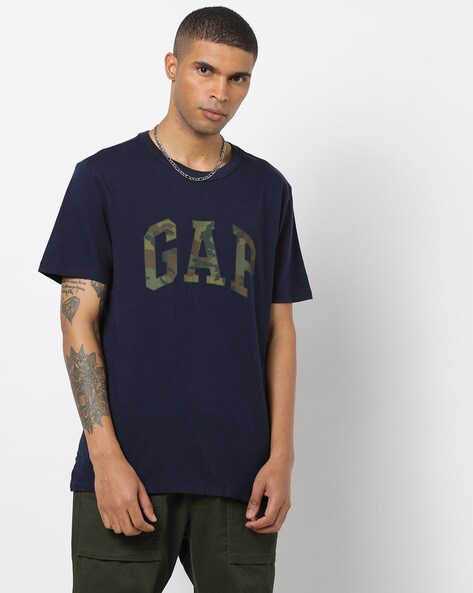 Gap navy blue t on sale shirt