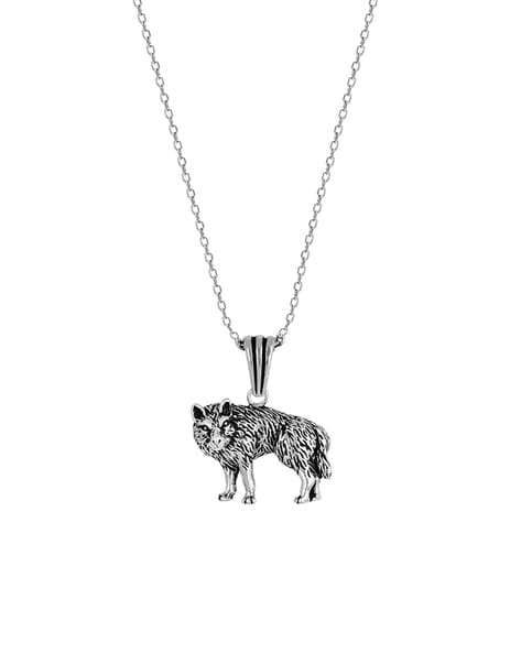 Silver wolf outlet chain