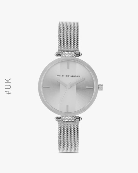 Bisley Women's Silver Mesh Watch Stainless Steel Bands India | Ubuy