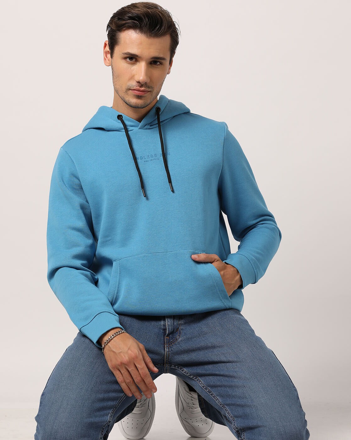 Buy Blue Sweatshirt & Hoodies for Men by Buda Jeans Co Online