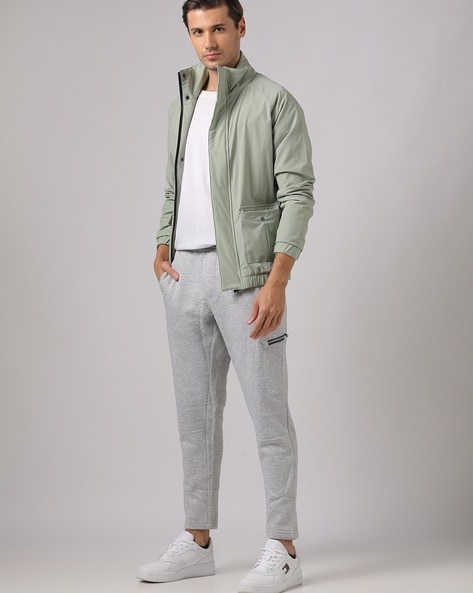 Buy Grey Melange Track Pants for Men by Buda Jeans Co Online