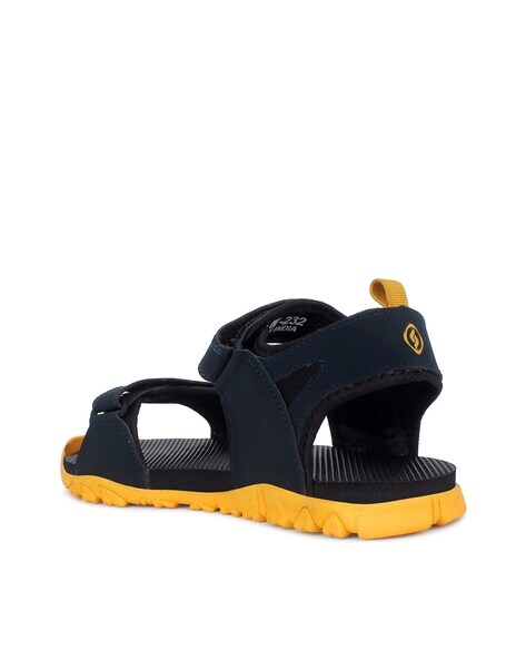 Buy Sandals For Men: Gc-2211-Blk-Navy-Mstd | Campus Shoes