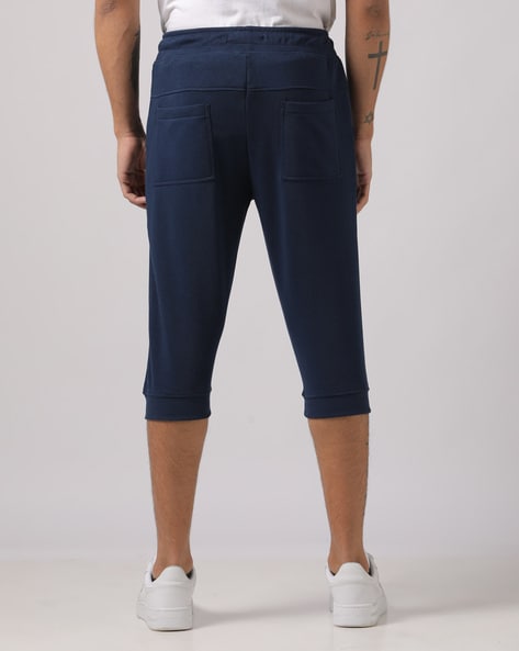 SAPPER Mens Regular fit Denim 34th Capri Pant Color  Blue Size  L   Amazonin Clothing  Accessories