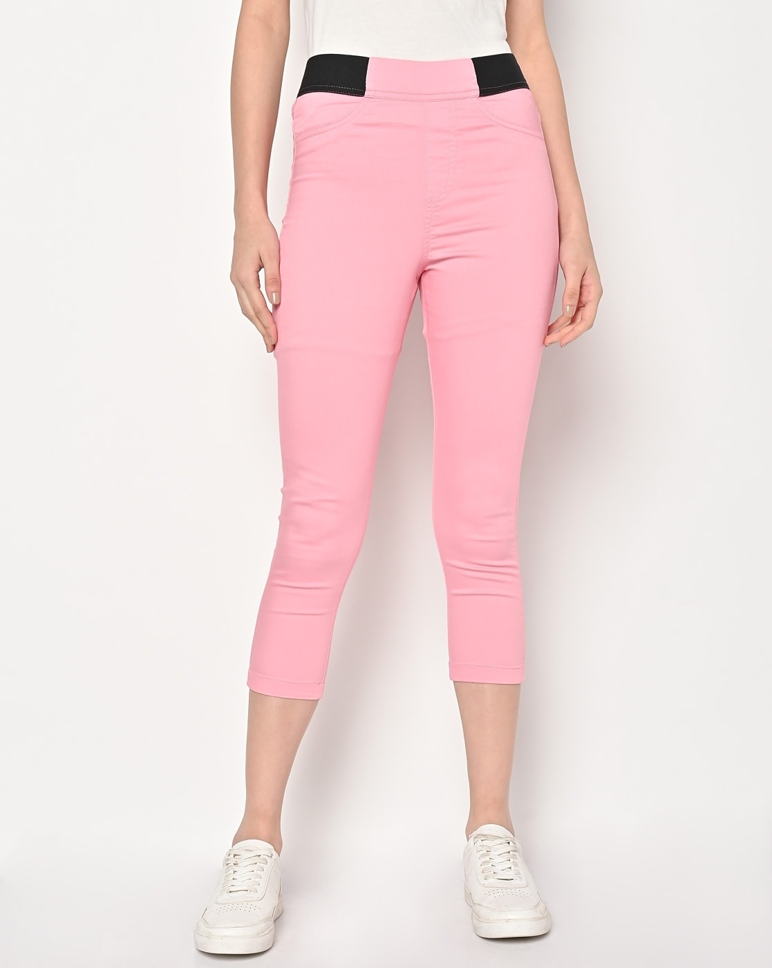 Buy Rose Pink Jeans & Jeggings for Women by Marks & Spencer Online