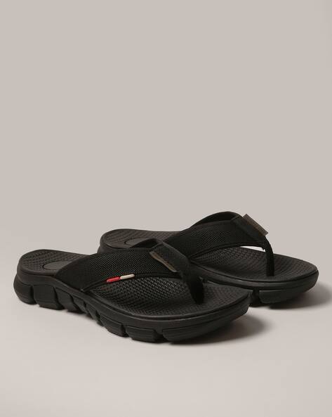 Thong-Strap Slip-On Sandals