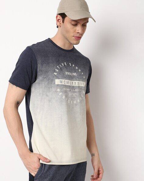 Buy Dark Blue Tshirts for Men by PROLINE Online | Ajio.com