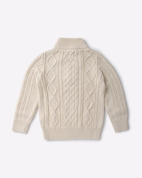 Boys sales beige sweater