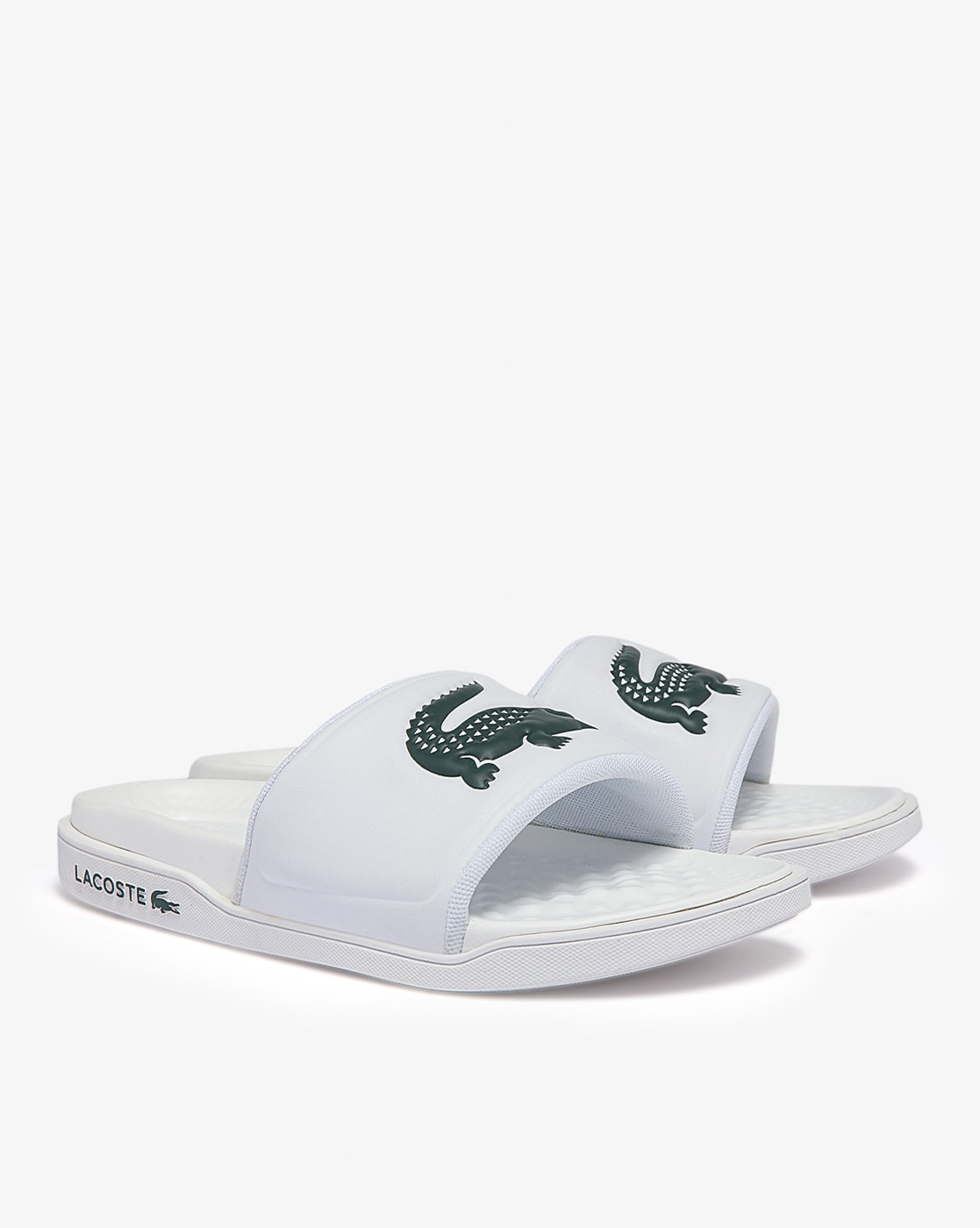 Buy White Flop & Slippers for Women by Lacoste Online | Ajio.com