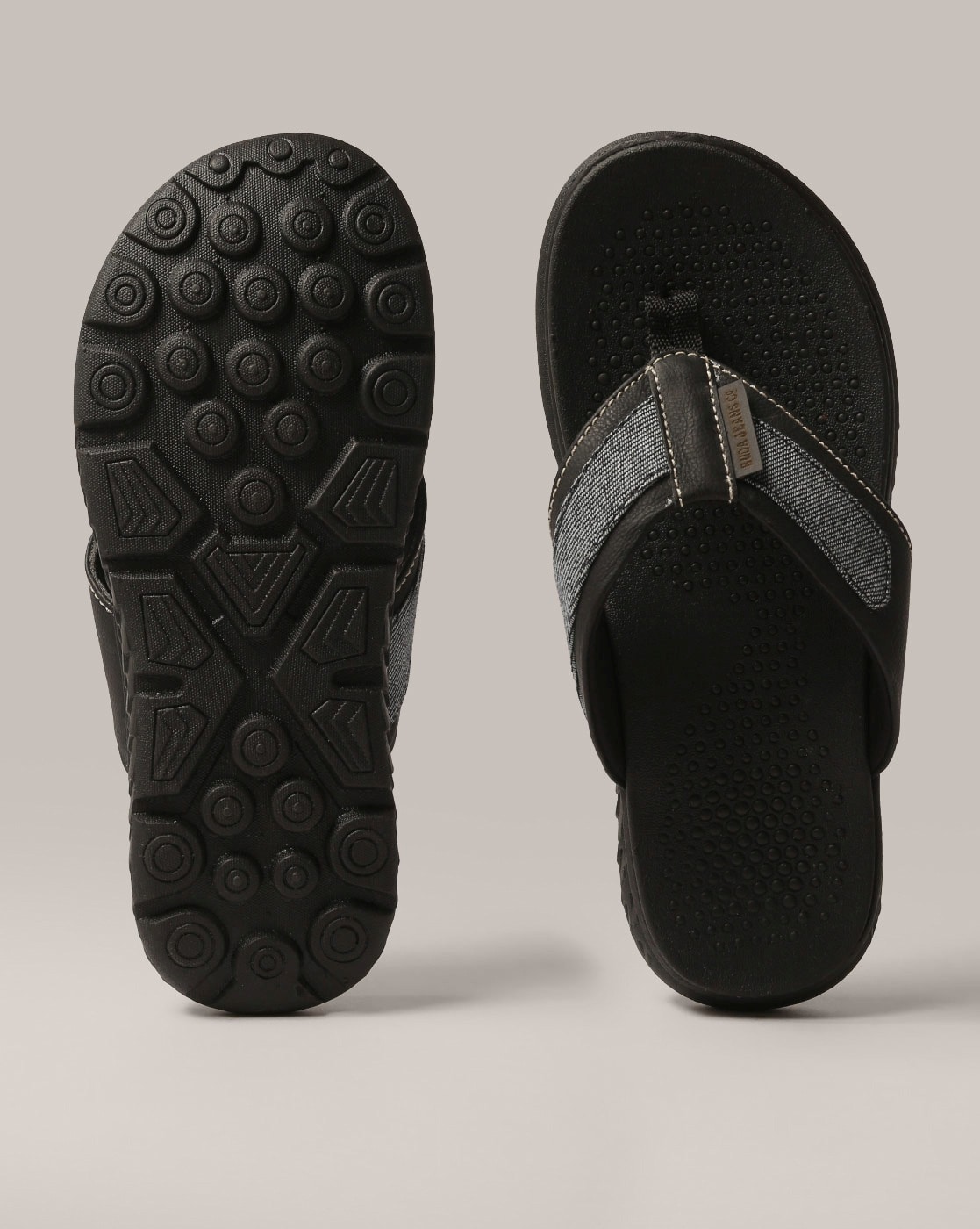 Buy Black Flip Flop & Slippers for Men by Buda Jeans Co Online