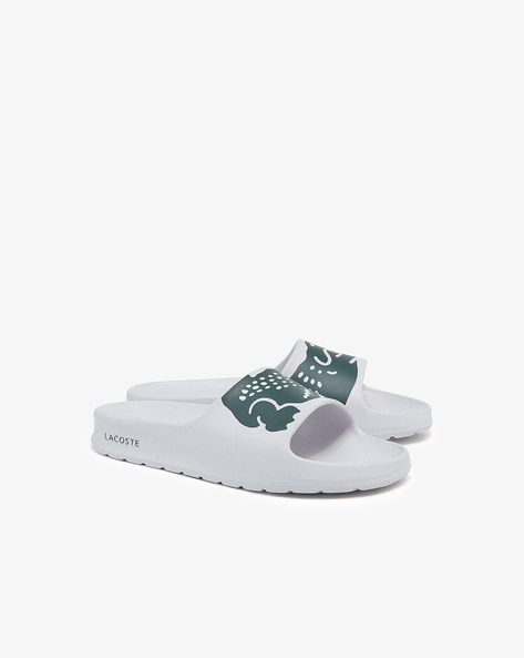 vitamin tung blande Buy White Flip Flop & Slippers for Women by Lacoste Online | Ajio.com