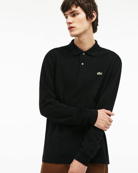 lacoste black tshirt