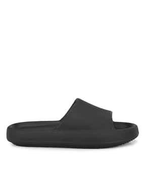 Buy Black Flip Flop u0026 Slippers for Men by AFROJACK Online | Ajio.com