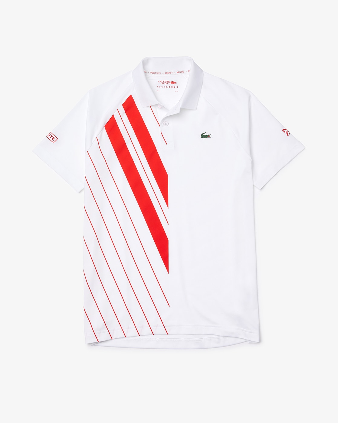 Polo lacoste hotsell djokovic blanc