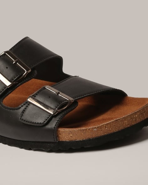 Buy Black Sandals for Men by Buda Jeans Co Online | Ajio.com