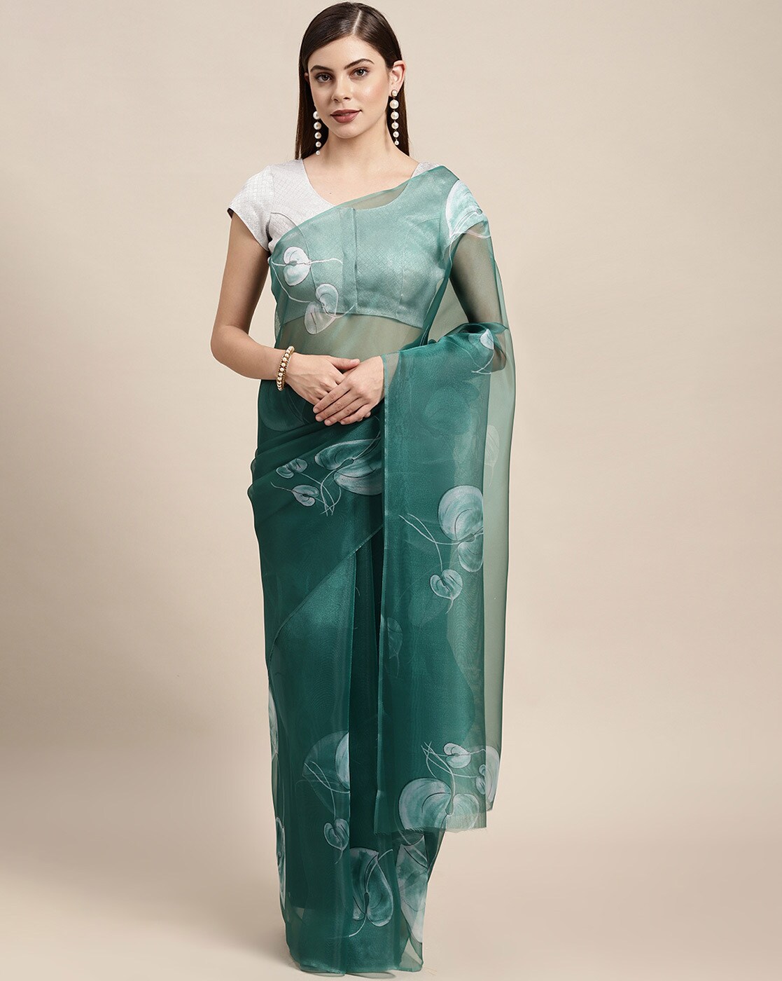 Buy Lavender Sarees for Women by Blissta Online | Ajio.com