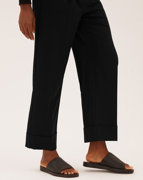 Smart Ankle Grazer Trousers