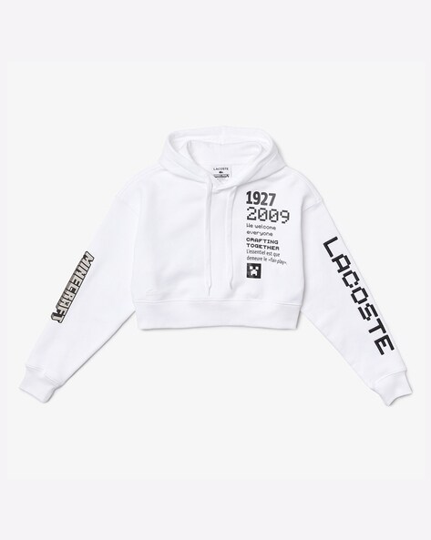 Lacoste Black Minecraft Edition Cotton Hoodie Lacoste