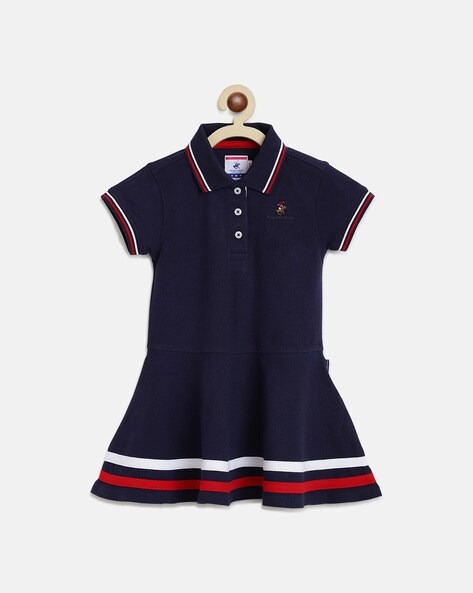 Buy Navy Dresses & Frocks for Girls by Beverly Hills Polo Club Online |  