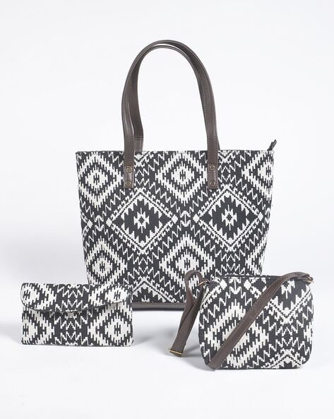 Jacquard handbag 2025