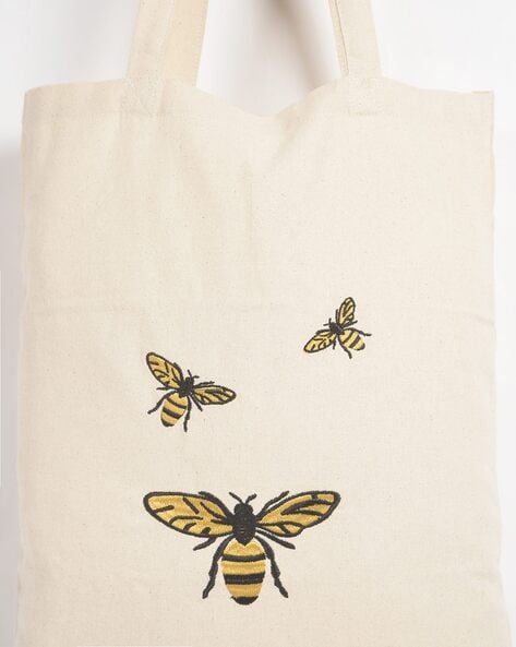Floral Bee Tote Bag | Museum Selection