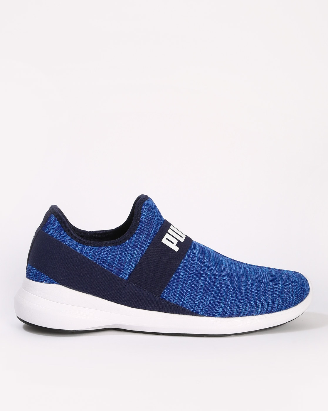 Puma enzo strap knit hotsell running shoes