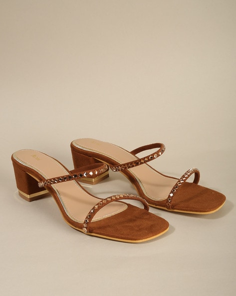 Buy METRO Women Tan Heels Online at Best Price - Shop Online for Footwears  in India | Flipkart.com